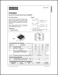 Click here to download FDS4885 Datasheet