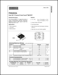 Click here to download FDS4935 Datasheet