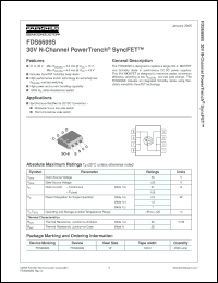 Click here to download FDS6699S Datasheet
