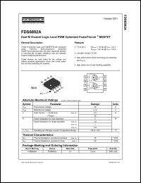 Click here to download FDS6892 Datasheet