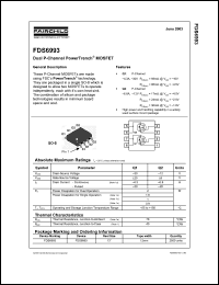 Click here to download FDS6993 Datasheet