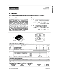 Click here to download FDS6994 Datasheet