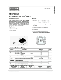 Click here to download FDS7088N7 Datasheet