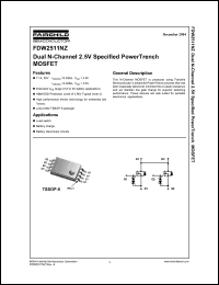 Click here to download FDW2511NZ Datasheet
