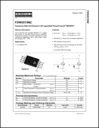 Click here to download FDW2515NZ Datasheet