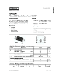 Click here to download FDW264 Datasheet