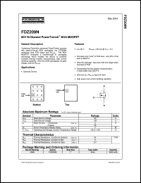 Click here to download FDZ209 Datasheet