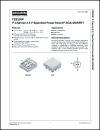 Click here to download FDZ293 Datasheet