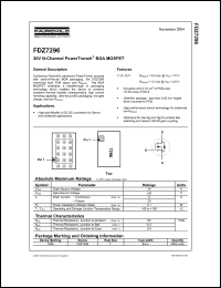 Click here to download FDZ7296 Datasheet