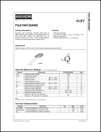 Click here to download FGA15N120AND Datasheet