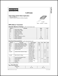 Click here to download FJPF3305 Datasheet