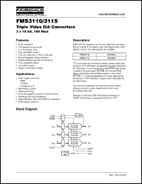 Click here to download FMS3110KRC Datasheet