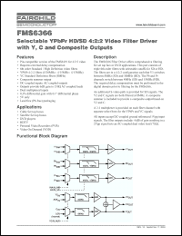 Click here to download FMS6366 Datasheet