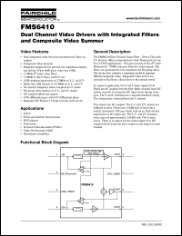 Click here to download FMS6410CSX Datasheet