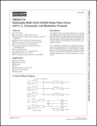 Click here to download FMS6417ACH Datasheet
