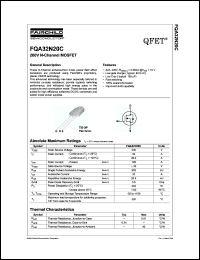 Click here to download FQA32N20 Datasheet