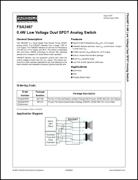 Click here to download FSA2467MPX Datasheet