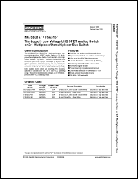 Click here to download NC7SB3157L6X Datasheet