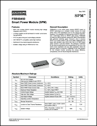 Click here to download FSB50450 Datasheet