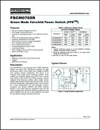 Click here to download FSCM0765R Datasheet