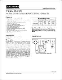 Click here to download FSDM0565R Datasheet
