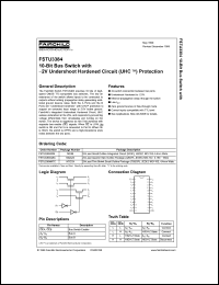 Click here to download FSTU3384 Datasheet