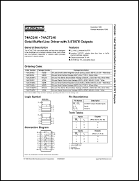 Click here to download 74AC240 Datasheet