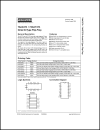 Click here to download 74AC273 Datasheet