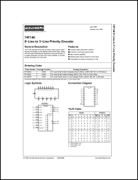 Click here to download 74F148 Datasheet