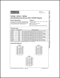 Click here to download 74F240 Datasheet