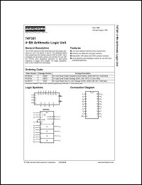 Click here to download 74F381 Datasheet