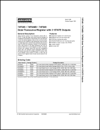 Click here to download 74F646 Datasheet