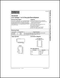 Click here to download 74LVQ138 Datasheet