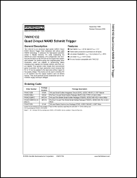 Click here to download 74VHC132 Datasheet