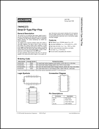 Click here to download 74VHC273 Datasheet