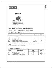 Click here to download BC847S Datasheet