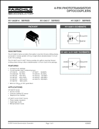 Click here to download H11AA814A300W Datasheet
