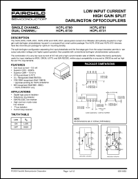 Click here to download HCPL-0731 Datasheet