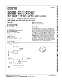 Click here to download HCPL0600V Datasheet