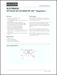 Click here to download ILC7081AIM5 Datasheet