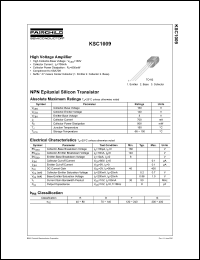 Click here to download KSC1009 Datasheet