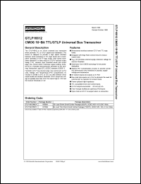 Click here to download GTLP16612 Datasheet
