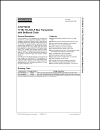 Click here to download GTLP16616 Datasheet