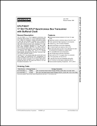 Click here to download GTLP16617 Datasheet