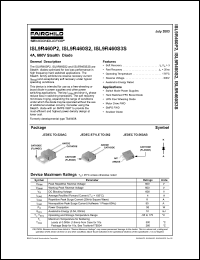 Click here to download ISL9R460S3ST Datasheet