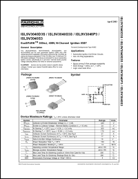 Click here to download ISL9V3040S3 Datasheet
