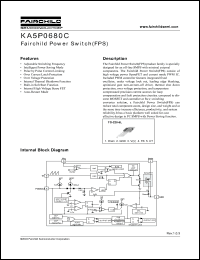 Click here to download KA5P0680CTU Datasheet