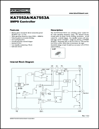 Click here to download KA7552A Datasheet