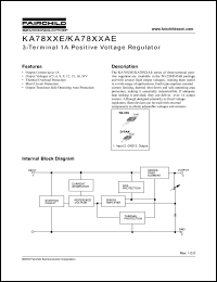 Click here to download KA7815AE Datasheet