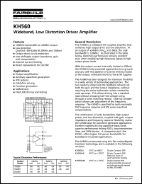 Click here to download KH560 Datasheet